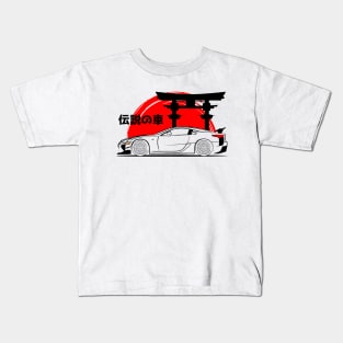 V10 JDM Supercar Art Kids T-Shirt